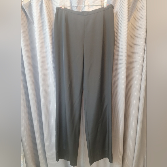 Lafayette 148 Silk Size Zip Pant Size 12 - Picture 1 of 5